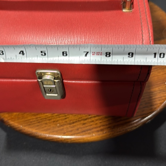 Vintage train cosmetic bag - Picture 10 of 12